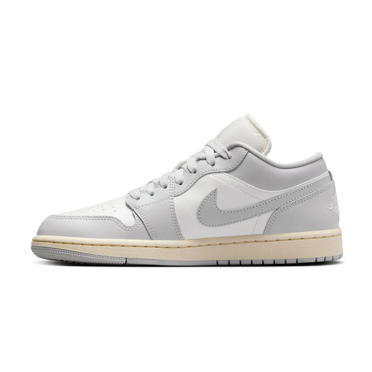 Wmns Air Jordan 1 Low 'Neutral Grey' Sleek Finish