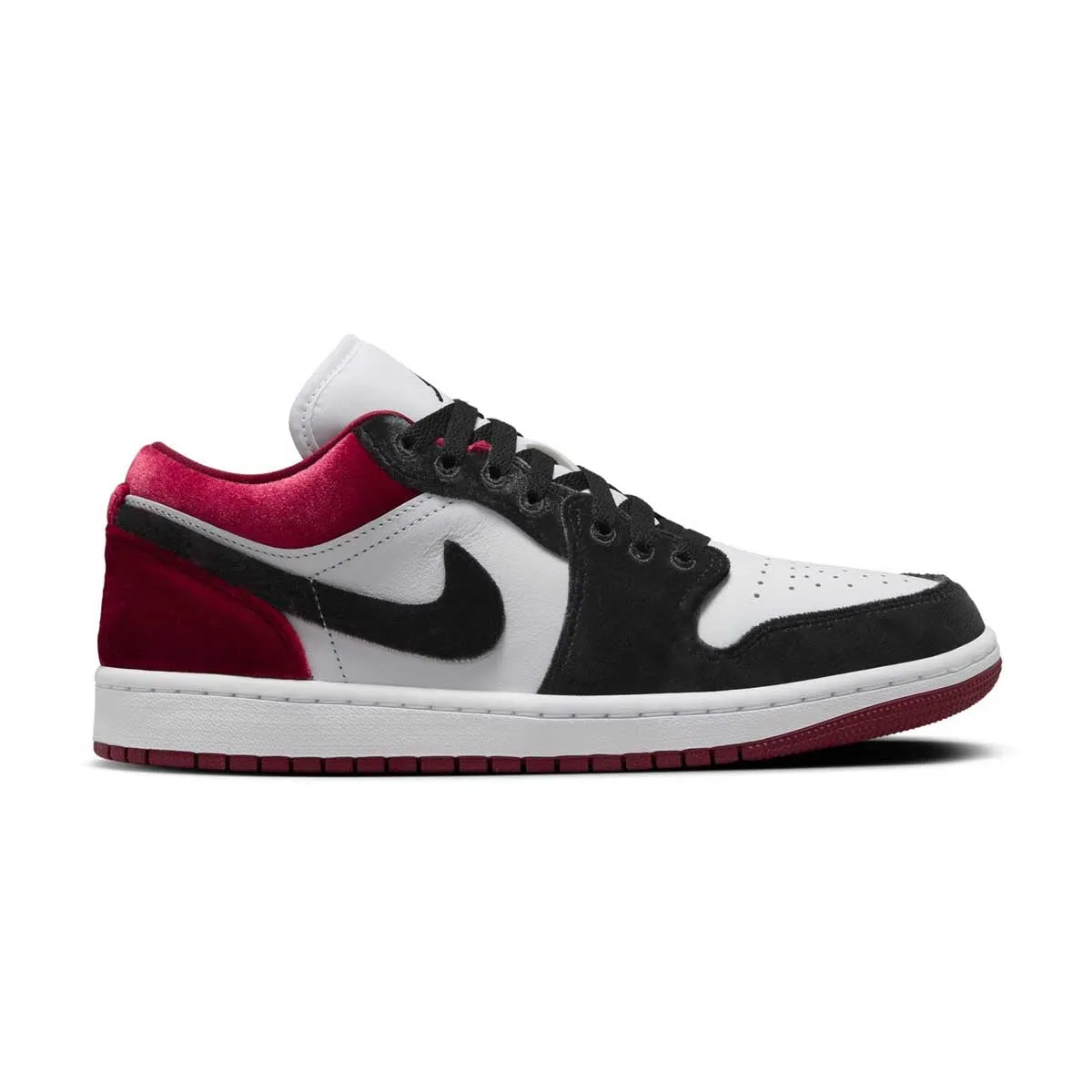 Cold Safe Night Glow Wmns Air Jordan 1 Low SE 'Velvet Black Toe'