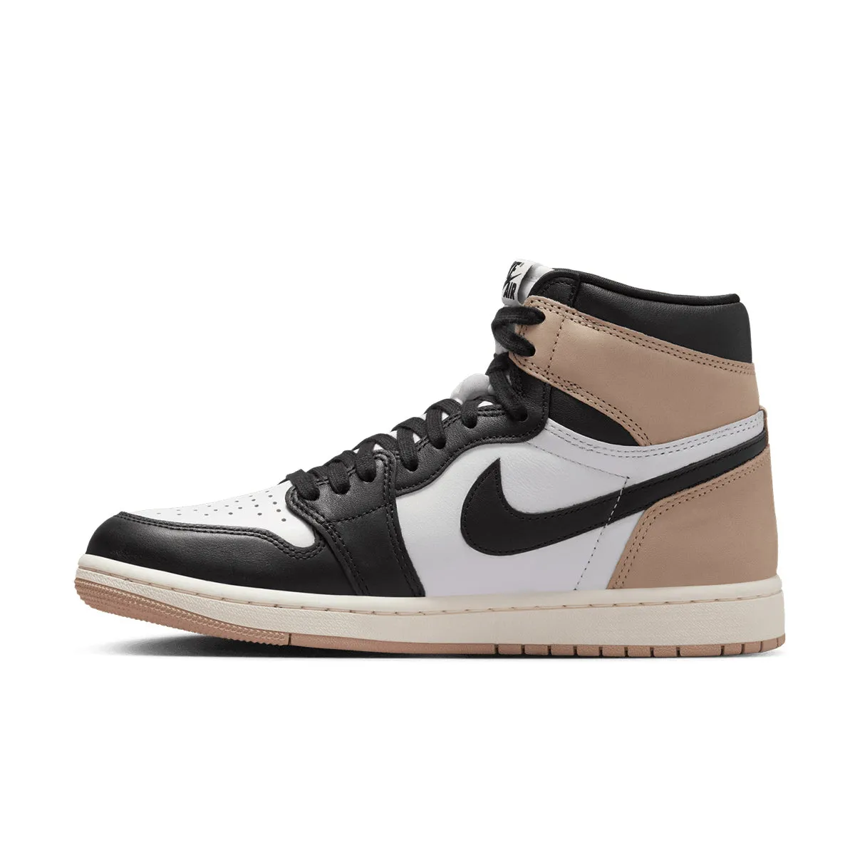 Wmns Air Jordan 1 Retro High 'Latte' windy - weather thick - soled
