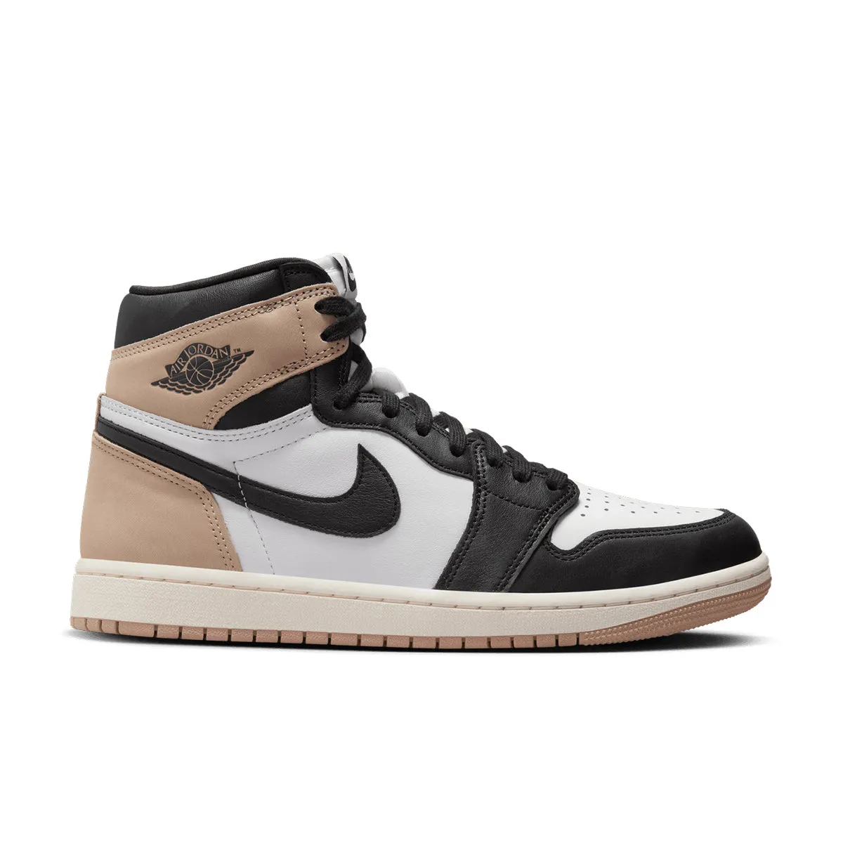 Layered sole Wmns Air Jordan 1 Retro High 'Latte'