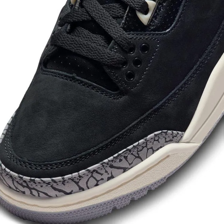 Wmns Air Jordan 3 Retro 'Off-Noir' Fast Run Picnic Easy