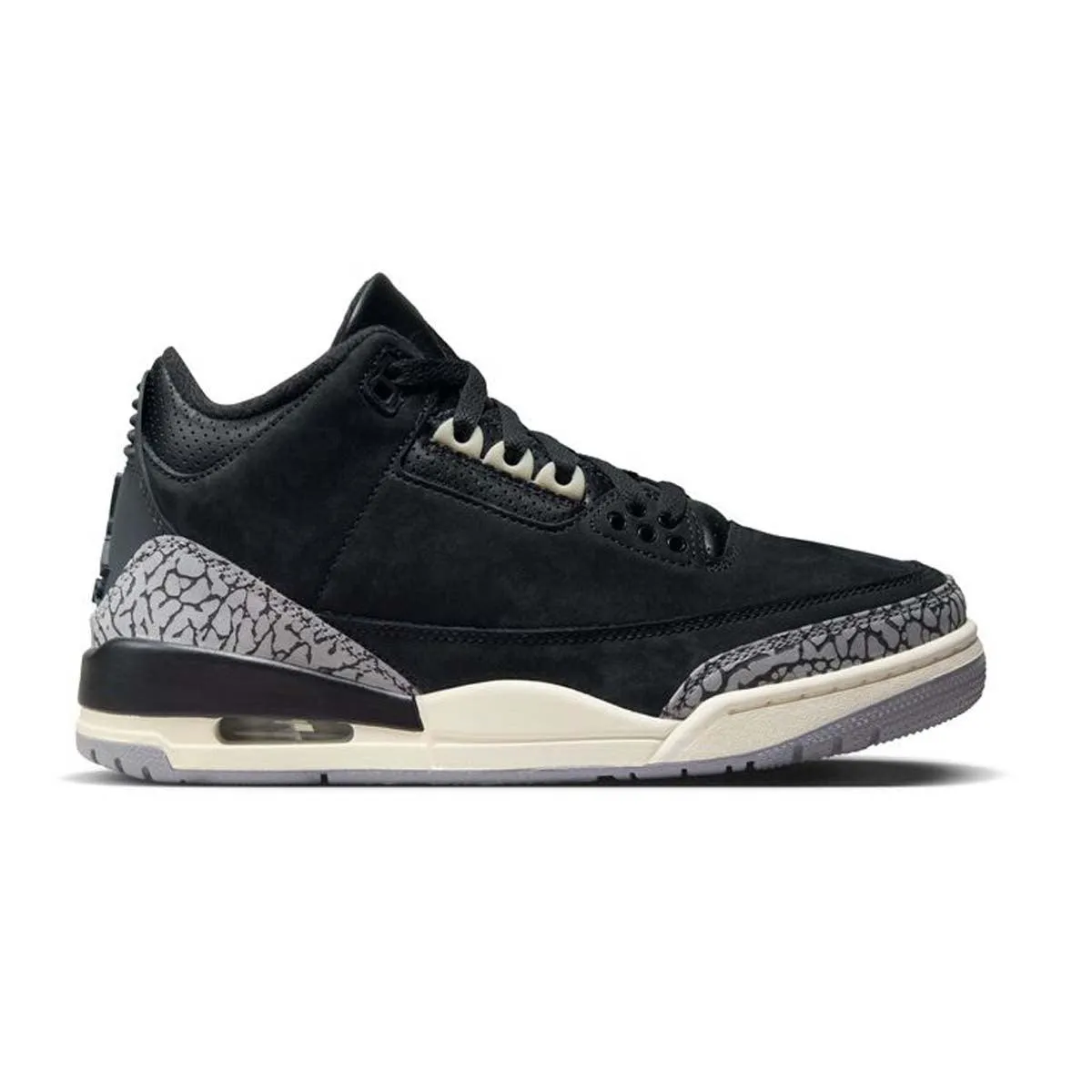 Wmns Air Jordan 3 Retro 'Off-Noir' French Soft