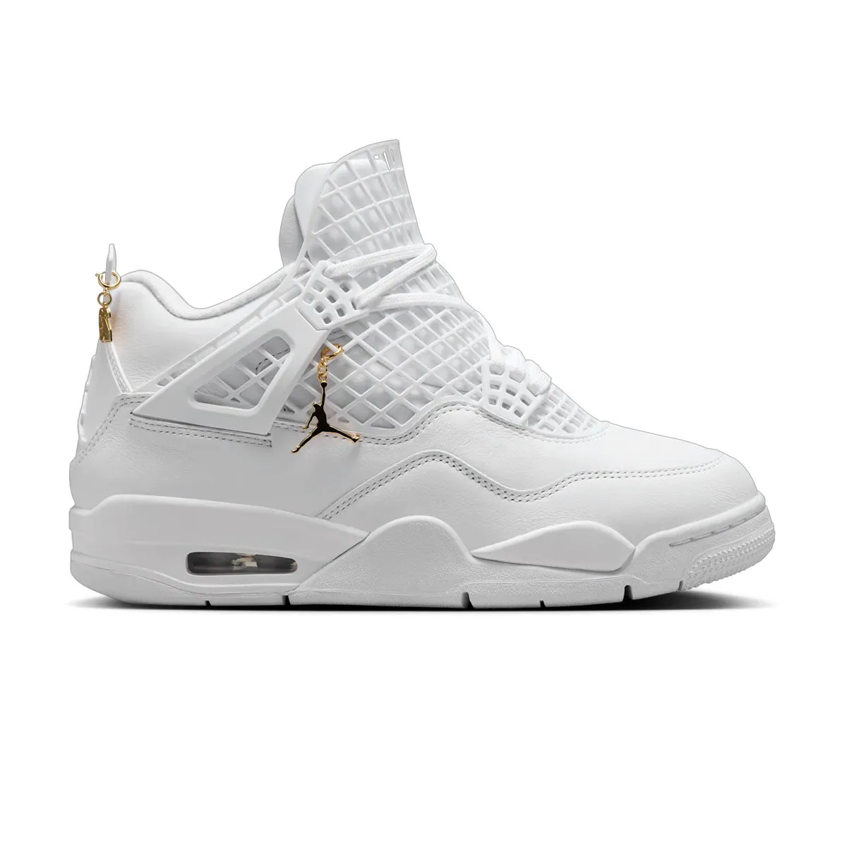 Wmns Air Jordan 4 Net 'White' Casual Support