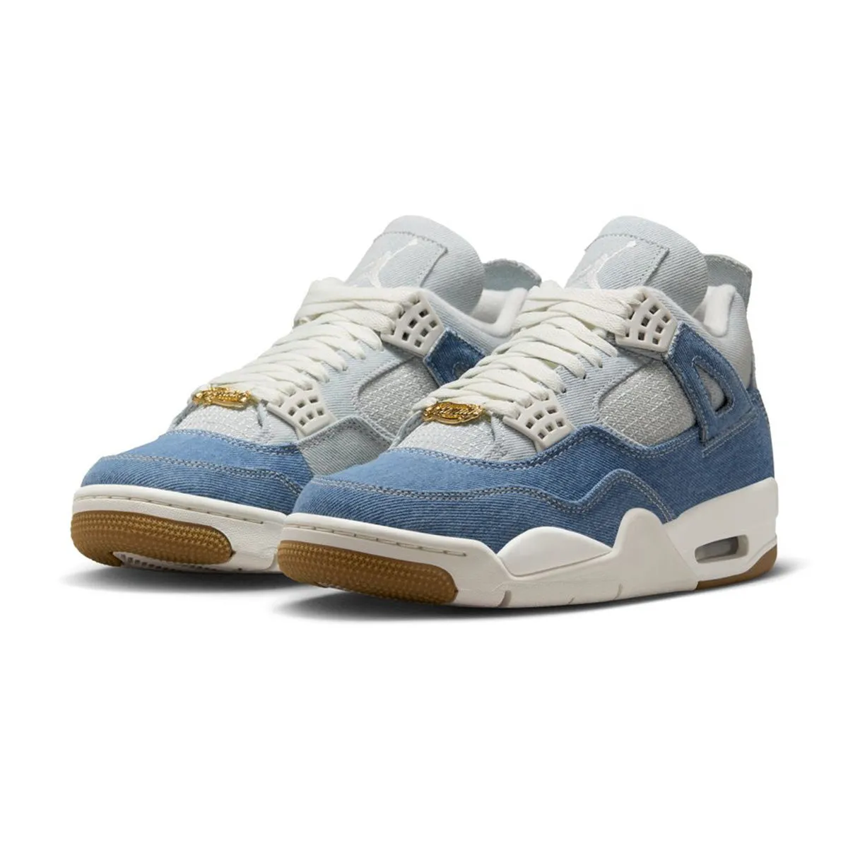 Wmns Air Jordan 4 Retro 'Denim' durability - level