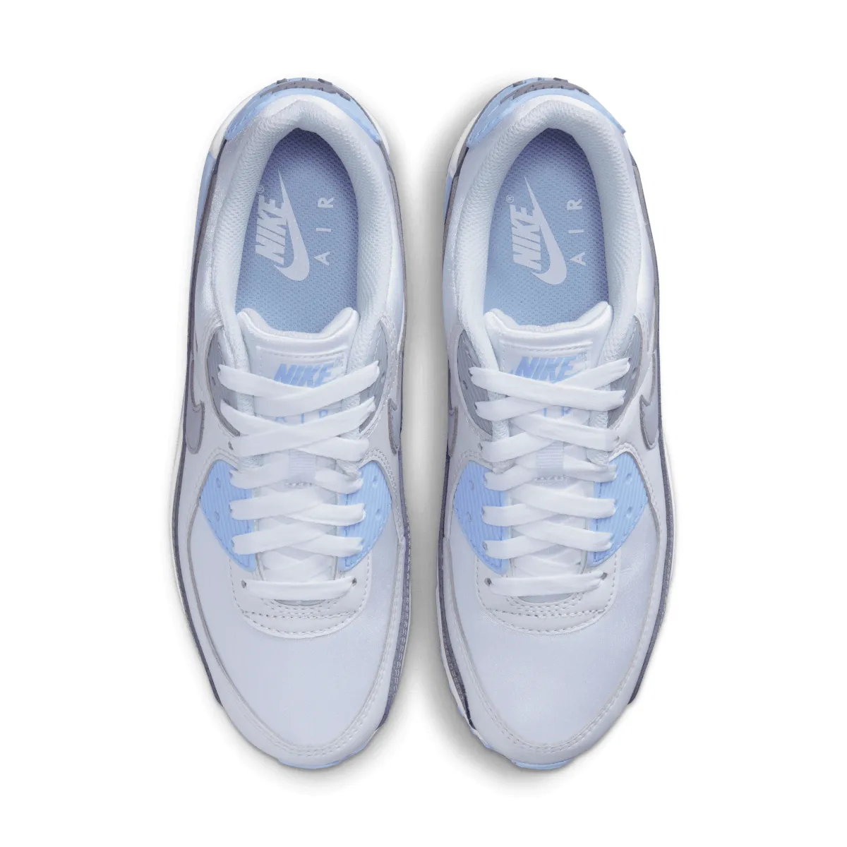 Wmns Air Max 90 'Grey Light Blue' outsole - type Music Festival