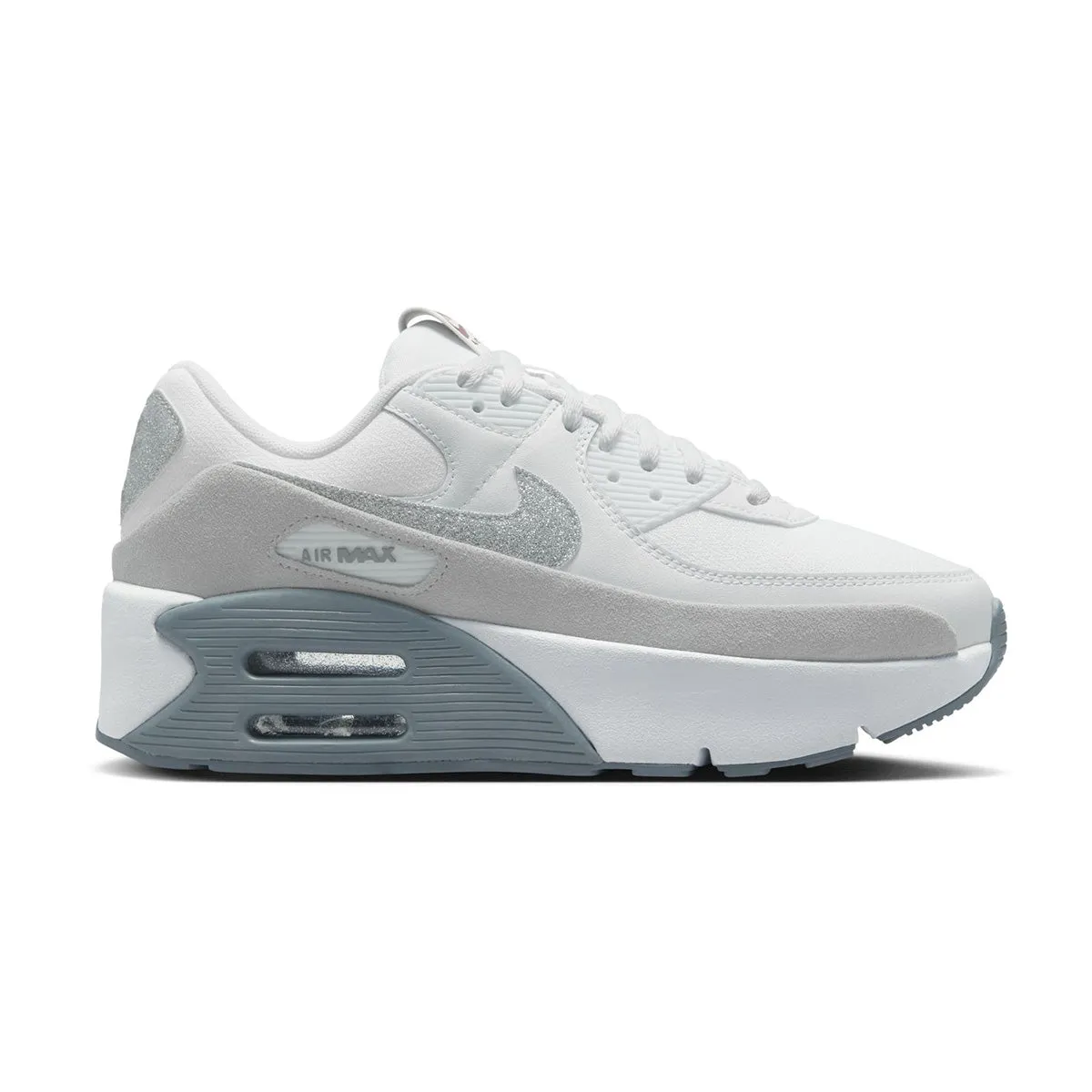 Wmns Air Max 90 LV8 'White Photon Dust' Foot Performance
