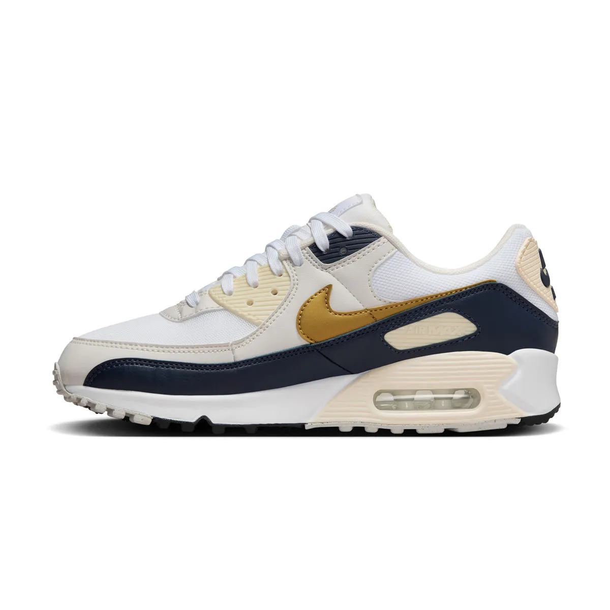 Wmns Air Max 90 NN 'Metallic Gold' Wide-fit decorative