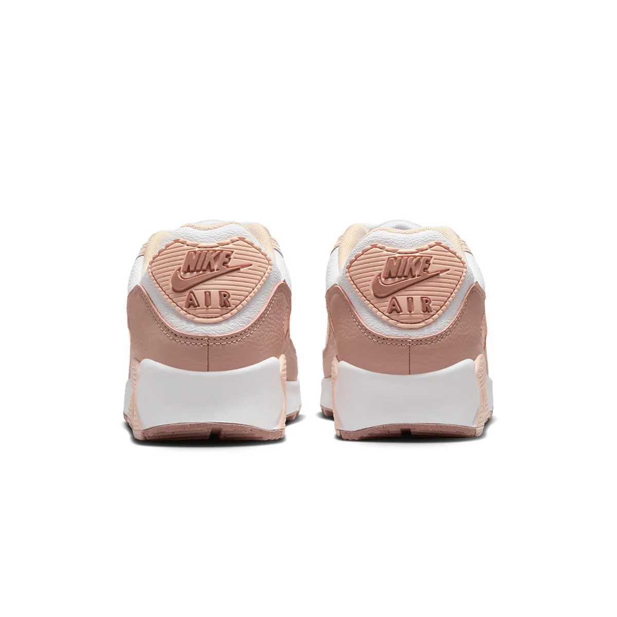 Mesh Upper Comfort arch Wmns Air Max 90 Nn Prm 'Velvet Brown Particle Pink'