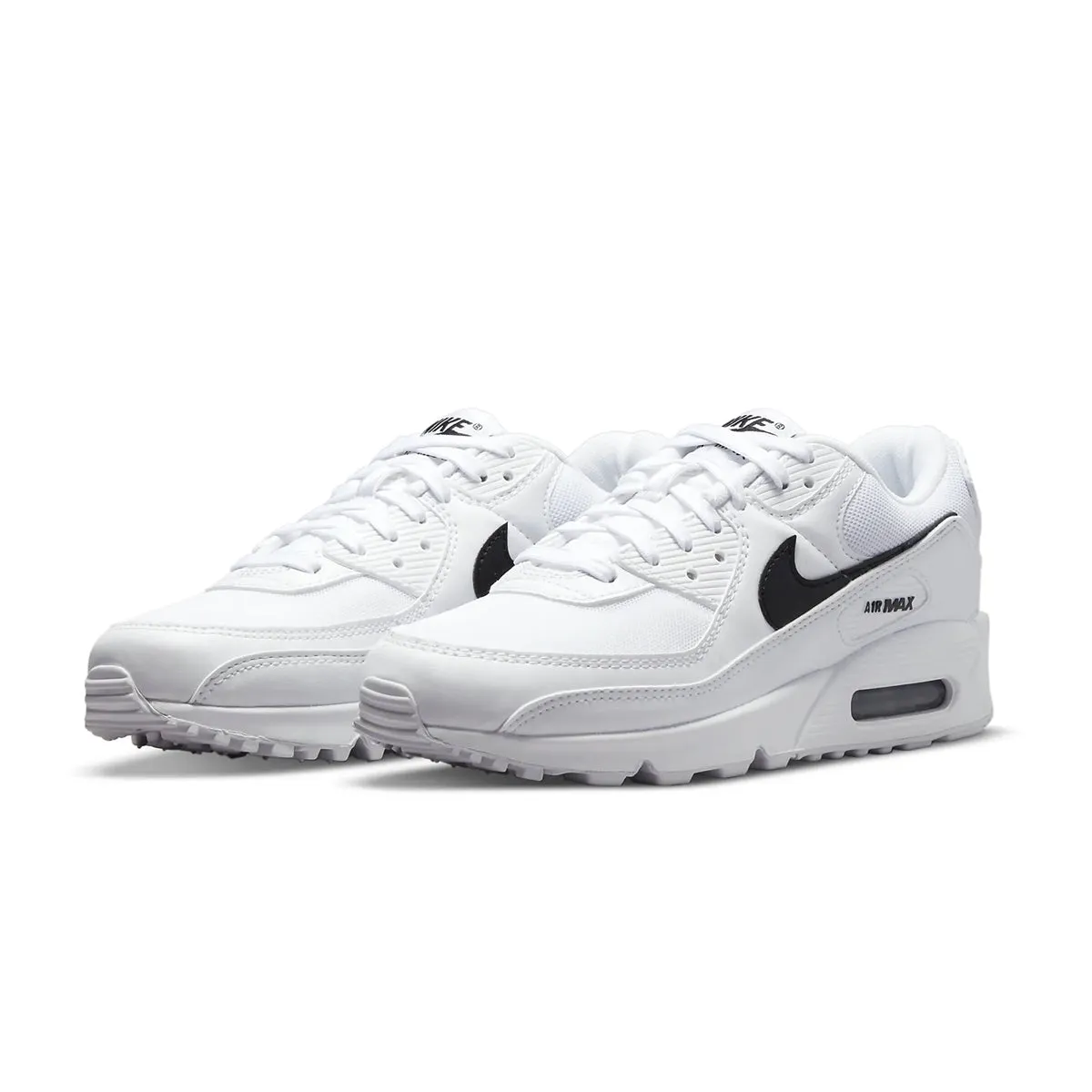 Trend-setting comfort morning Wmns Air Max 90 'White Black'