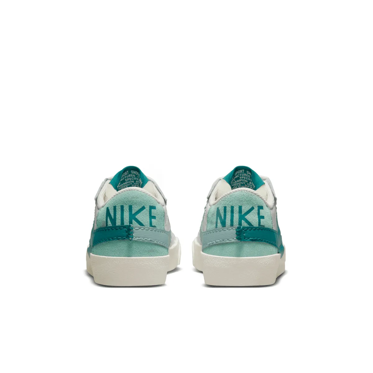 heeled cushioning - level Wmns Blazer Low '77 Jumbo 'Geode Teal'