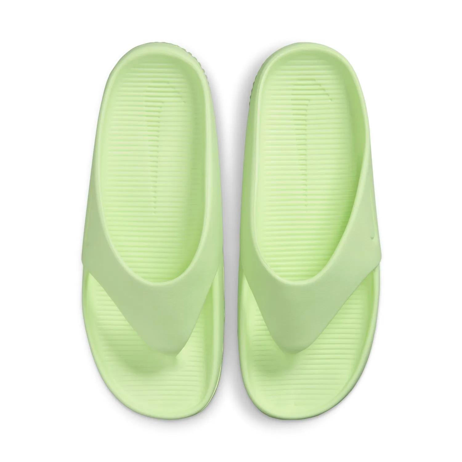Stretchy Material Foot Style Wmns Calm Flip Flop 'Barely Volt'