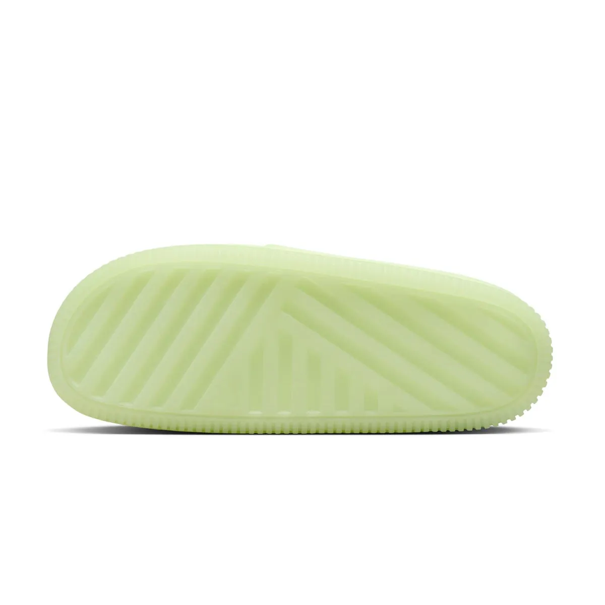 Wmns Calm Flip Flop 'Barely Volt' Enhanced silhouette