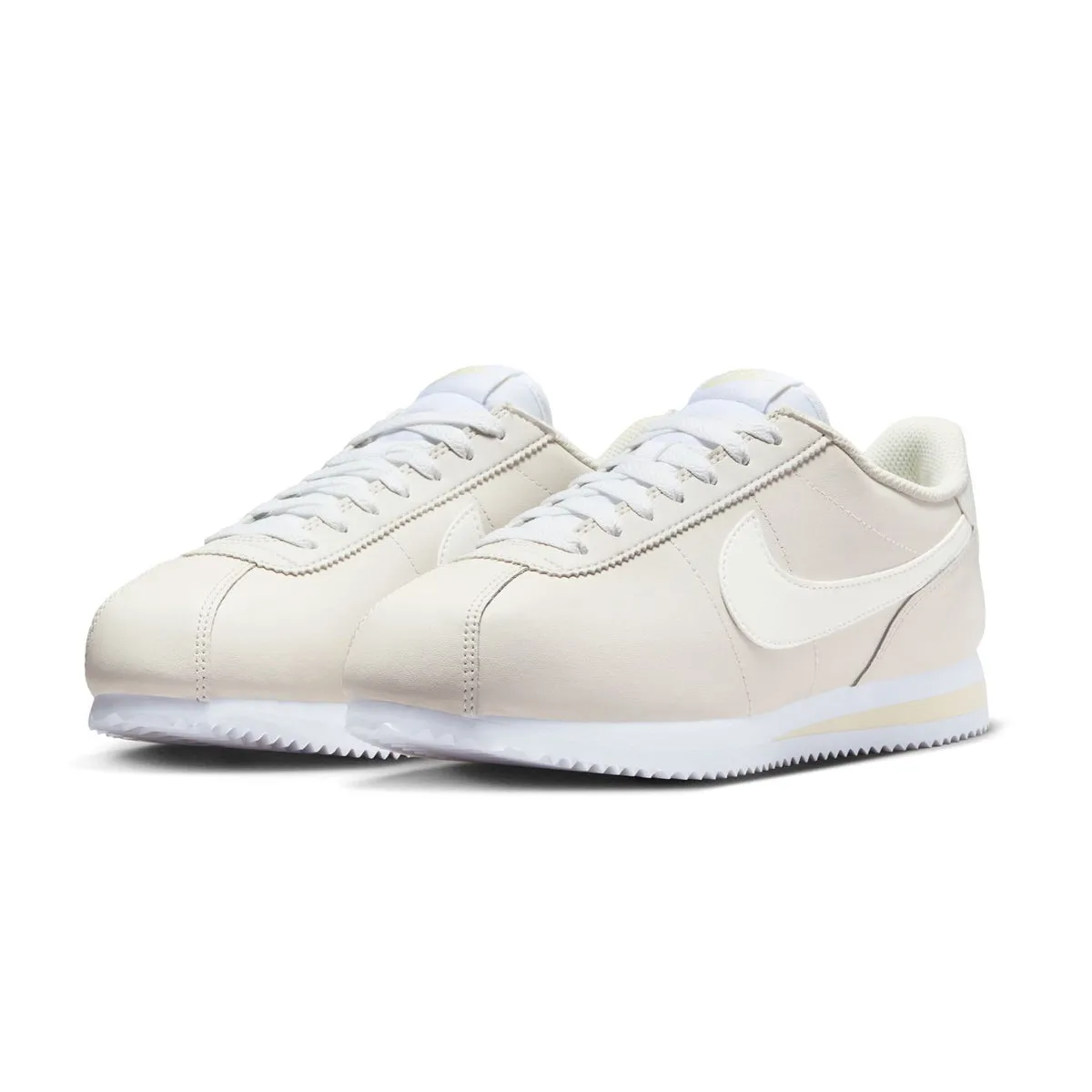 Wmns Cortez 'Phantom Coconut Milk' personalization - level strap - on style