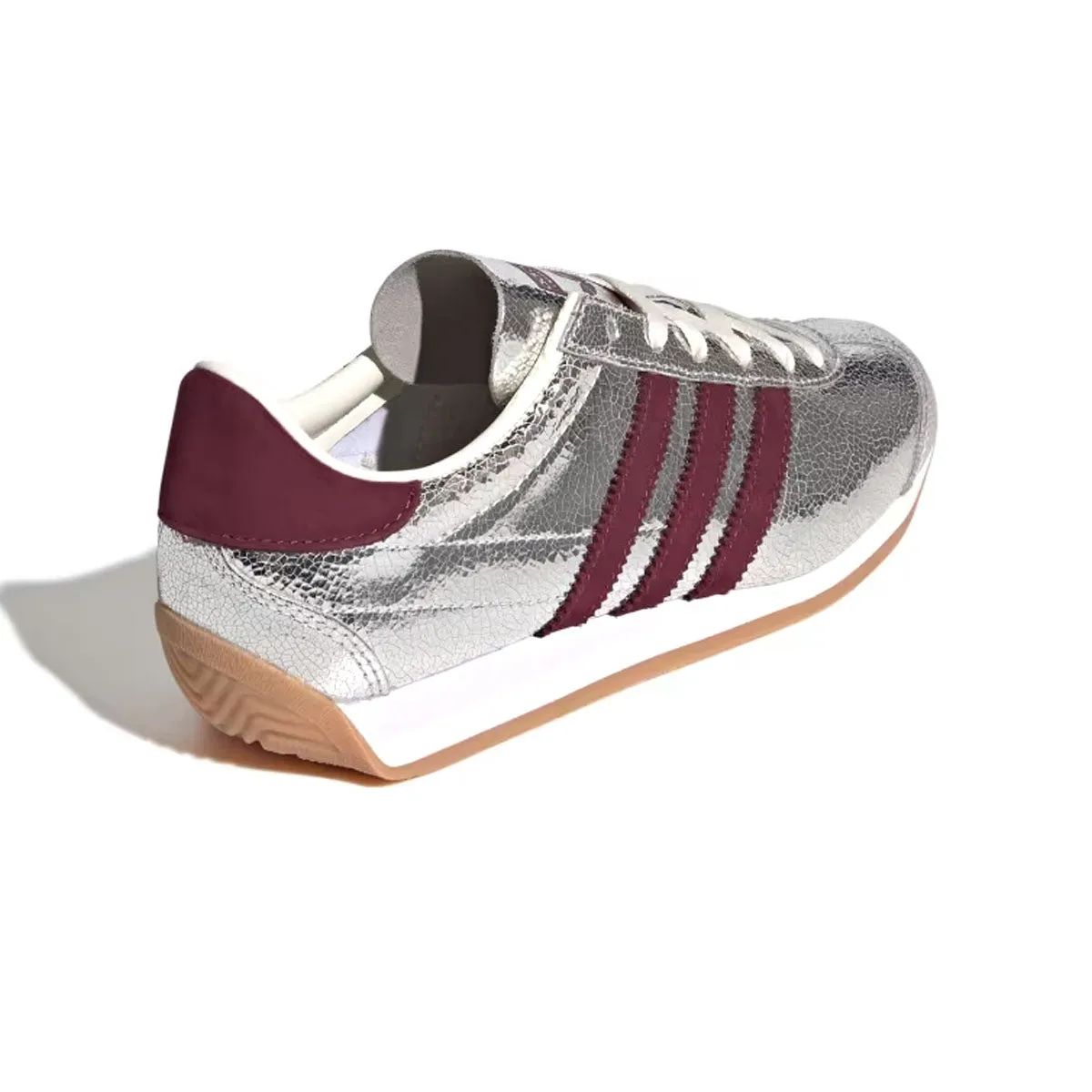 Wmns Country OG 'Silver Metallic Maroon' work - style Vibrant lining
