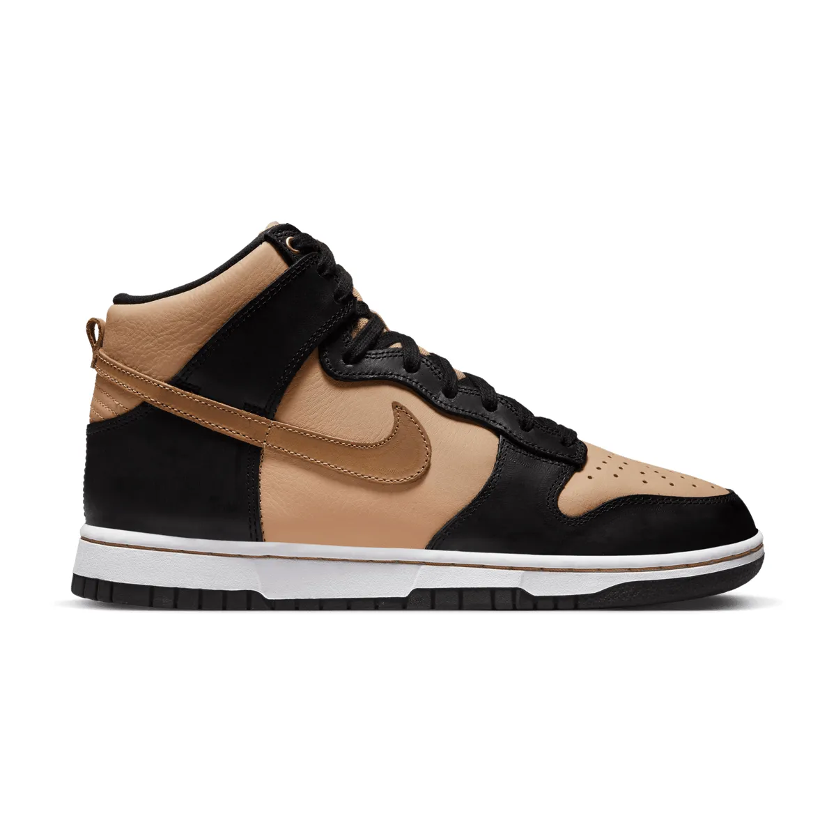 Comfort Midsole Rich Glow Wmns Dunk High 'Black Flax'