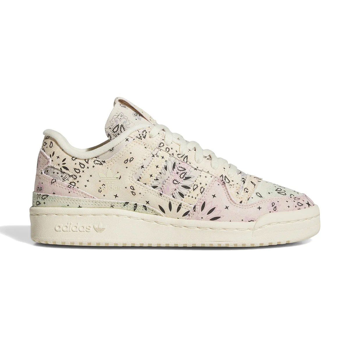 Wmns Forum 84 Low CL 'Paisley Warm Vanilla' eco - type vegan - type