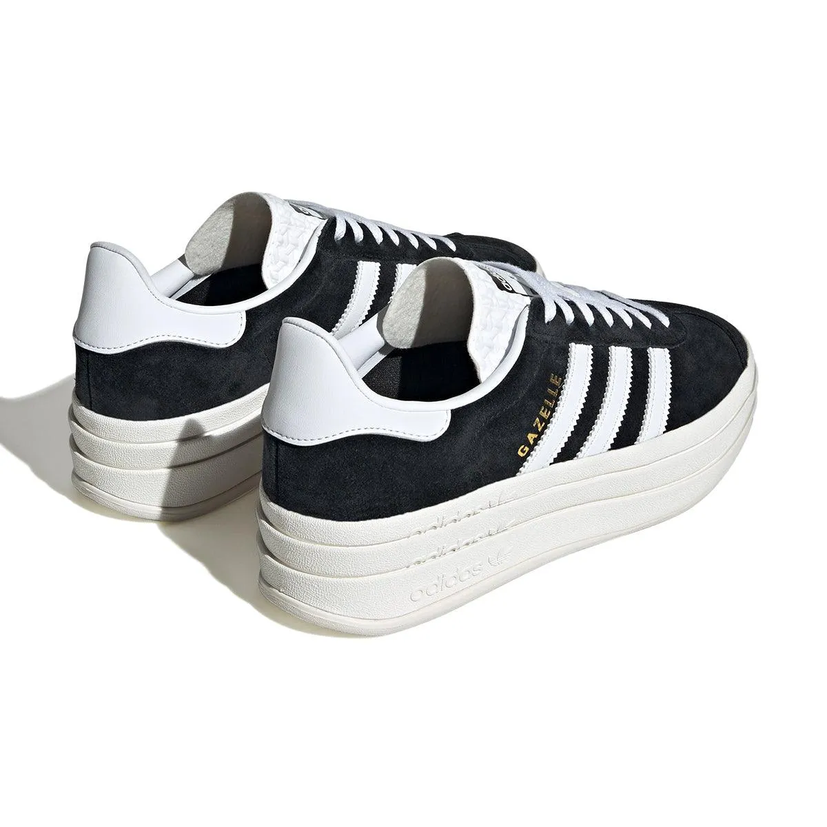 Wmns Gazelle Bold 'Black White' countryside