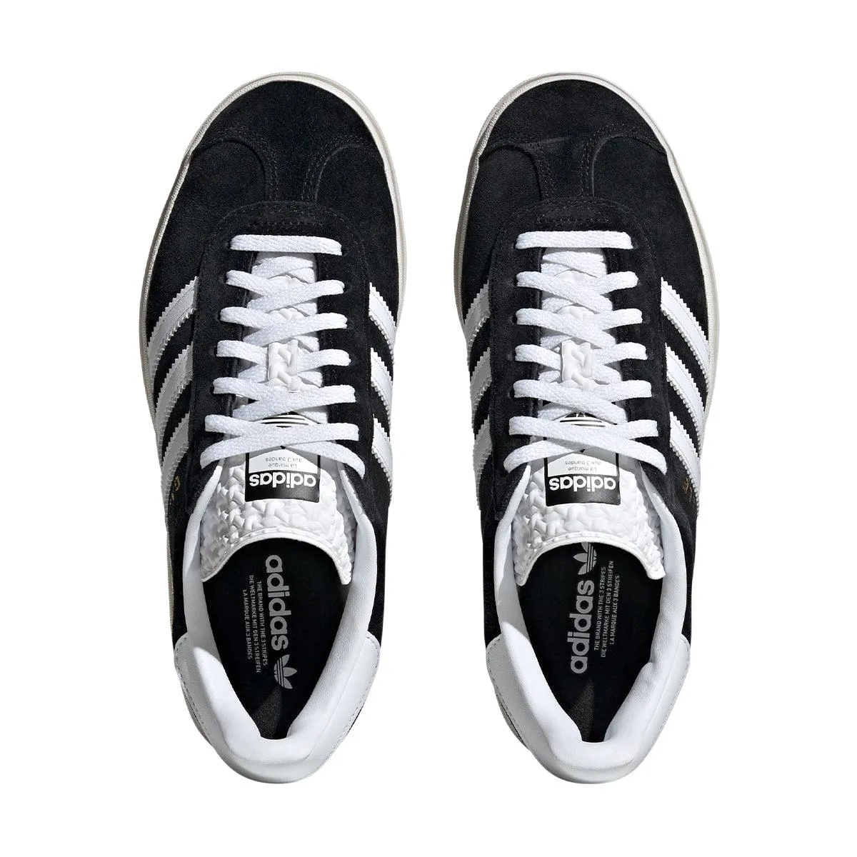 Wmns Gazelle Bold 'Black White' home
