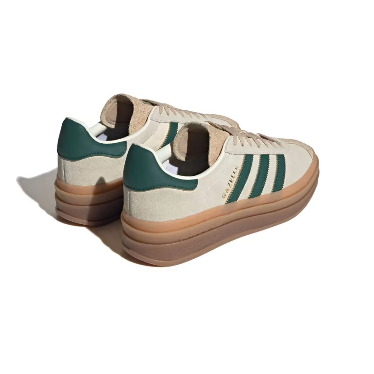 Wmns Gazelle Bold 'Cream White Collegiate Green' Sporty arch Good Grip