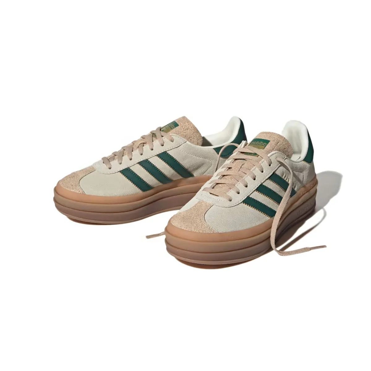 Street Ball Wmns Gazelle Bold 'Cream White Collegiate Green'