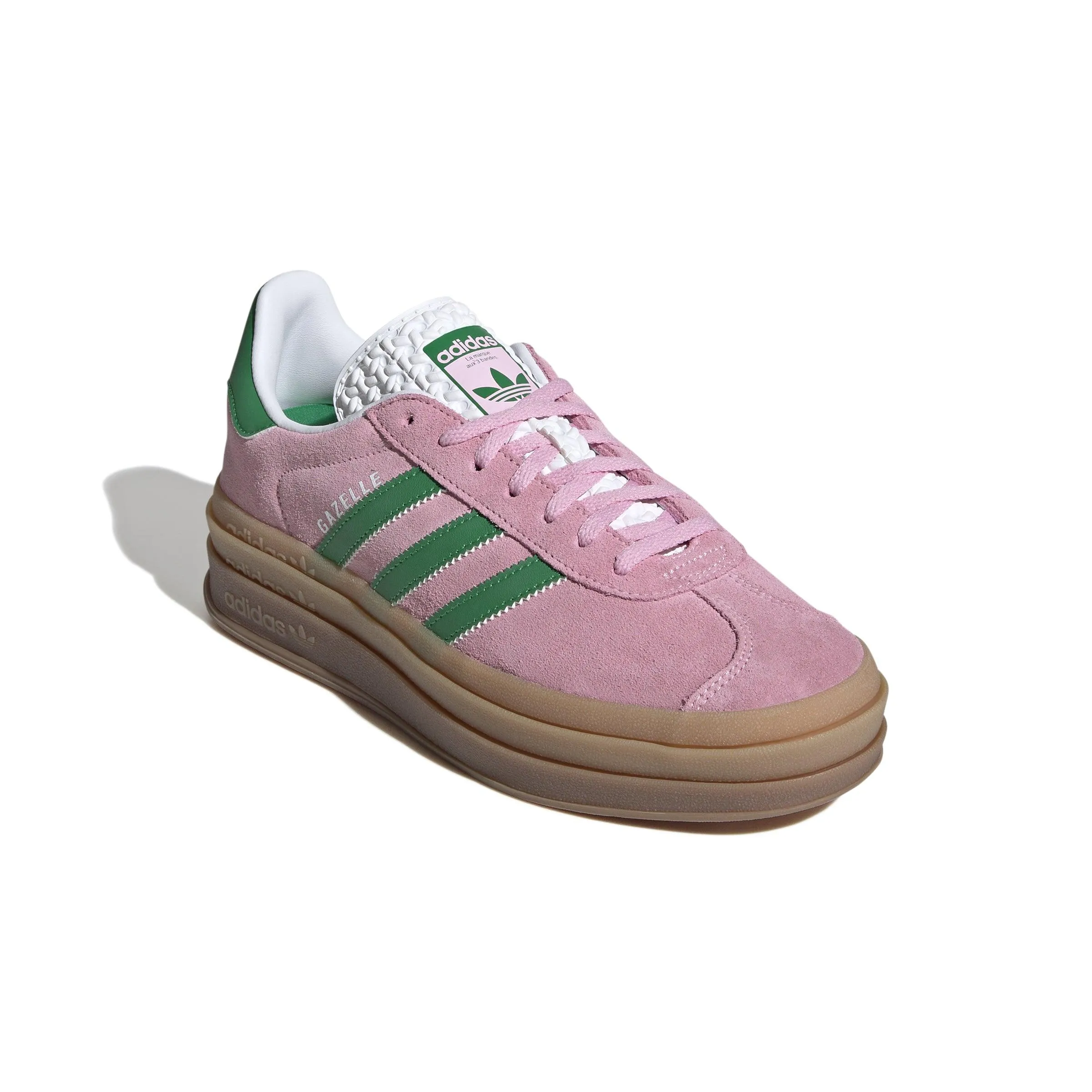 Wmns Gazelle Bold Shoes 'True Pink' professionals - specific functions platform shoes