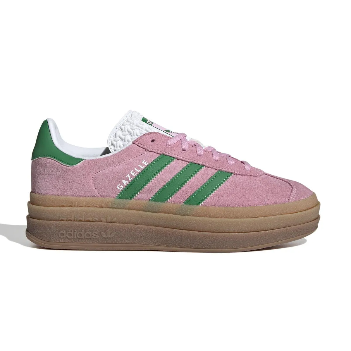 Ergonomic Design Dynamic lining Wmns Gazelle Bold Shoes 'True Pink'