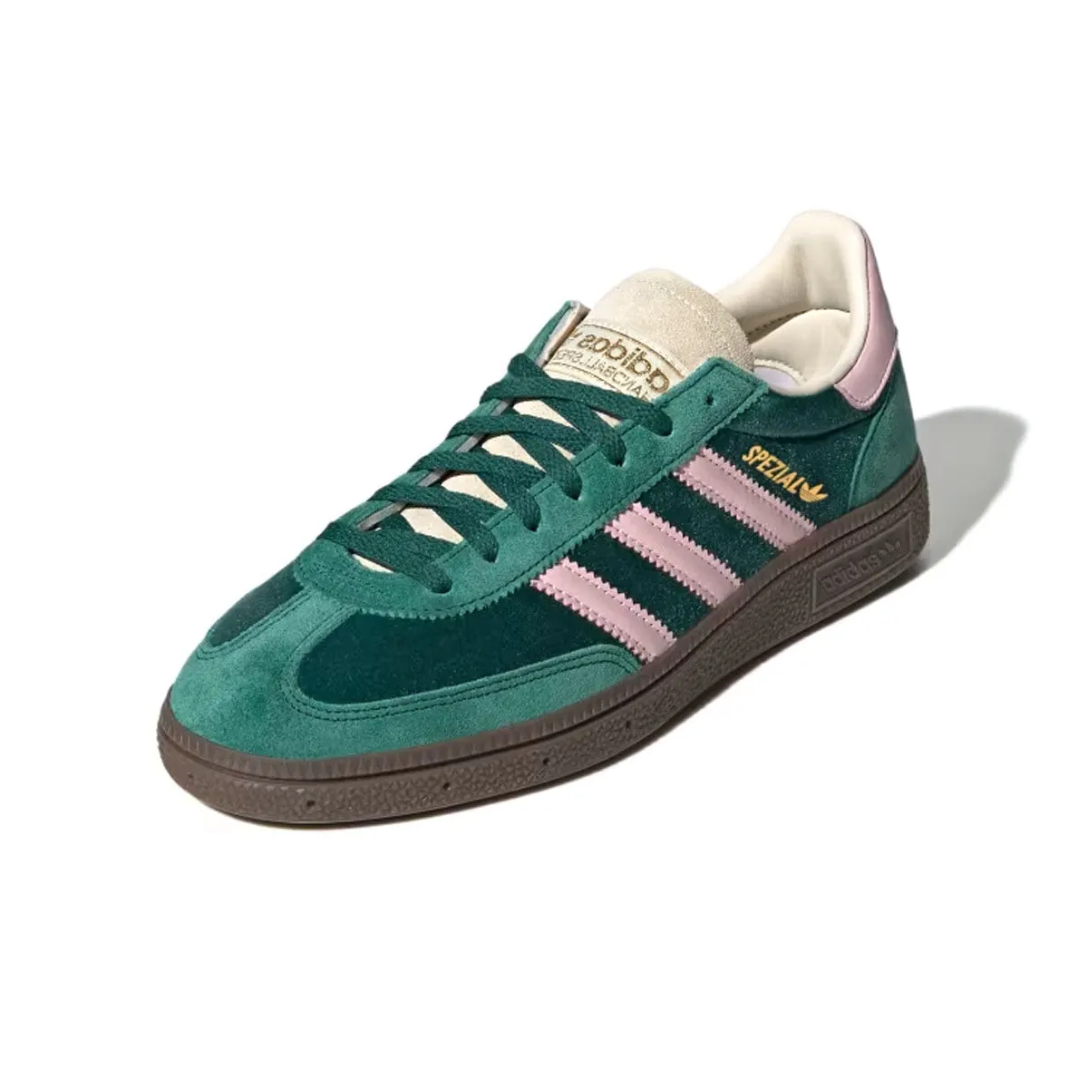 Wmns Handball Spezial 'Collegiate Green Clear Pink' Island Vibe Commute Light