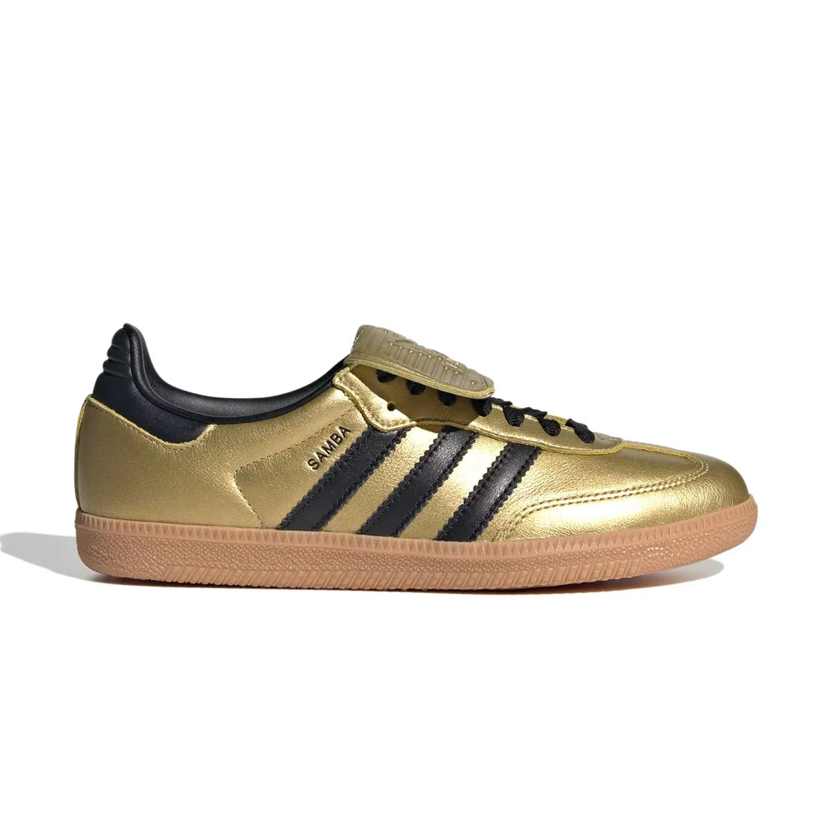 Walking Wmns Samba Long Tongue 'Gold Metallic Black Gum'