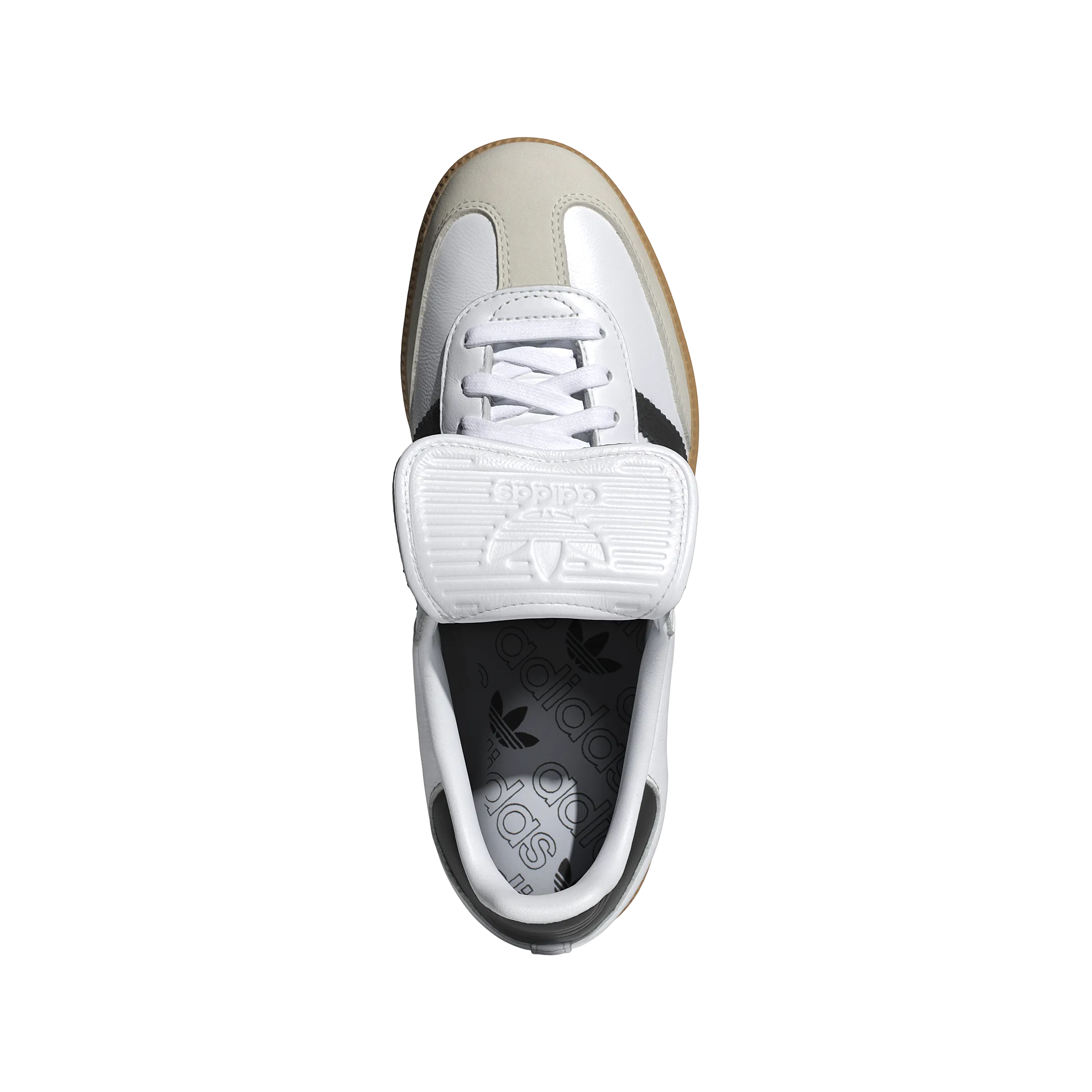 fitness freaks' performance Stretchy Wmns Samba LT 'White Black Gold Metallic'
