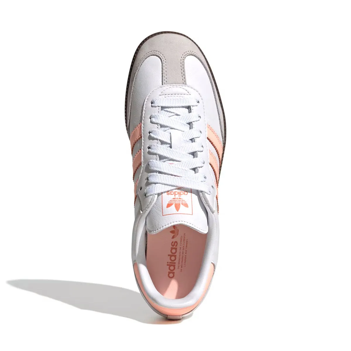 Wmns Samba OG 'Cloud White Clear Orange' Arch support casual wearers' favorites