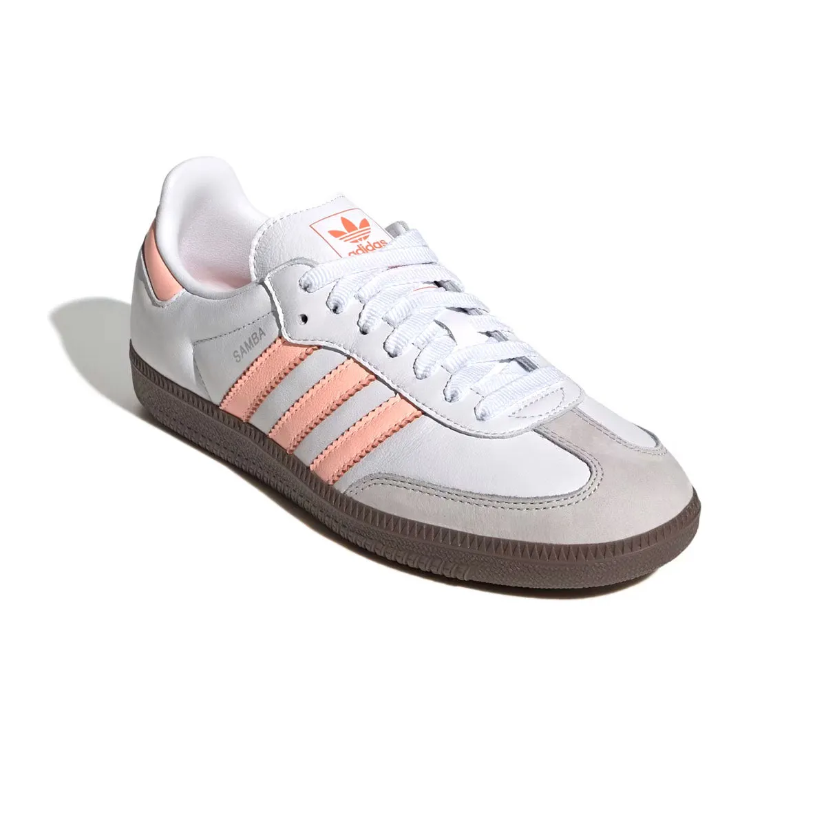 Popular Wmns Samba OG 'Cloud White Clear Orange'