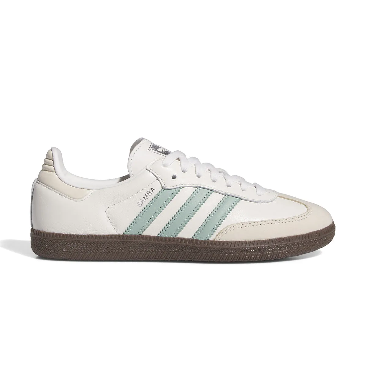 Wmns Samba OG 'Cloud White Hazy Green' Pointed - toe Zip Closure
