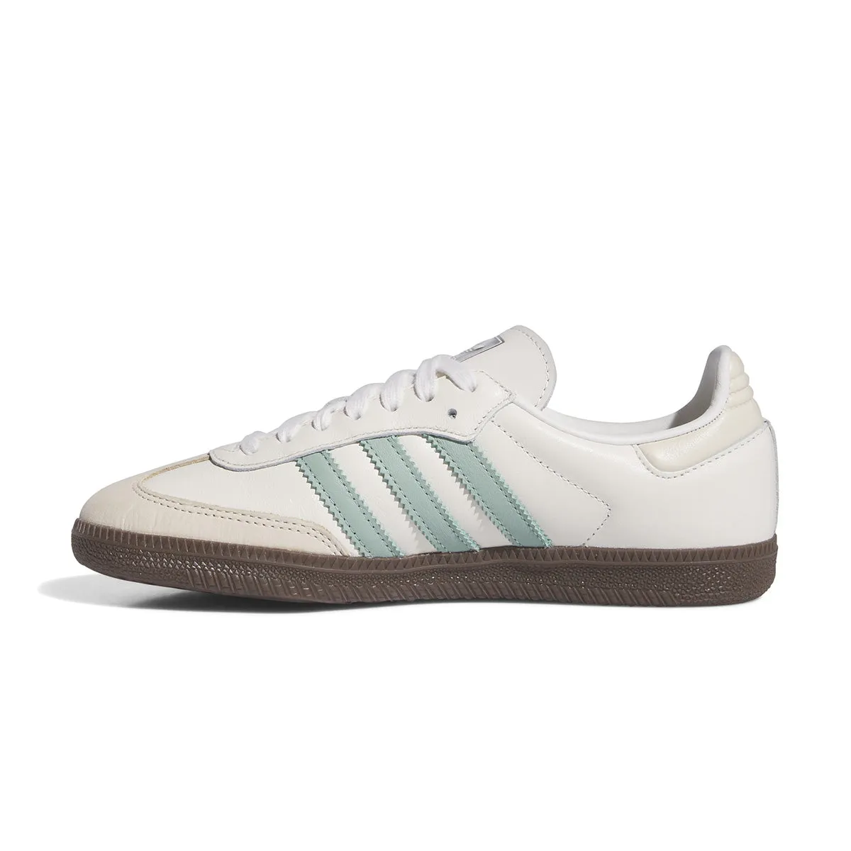Wmns Samba OG 'Cloud White Hazy Green' Patent Leather All-purpose fit