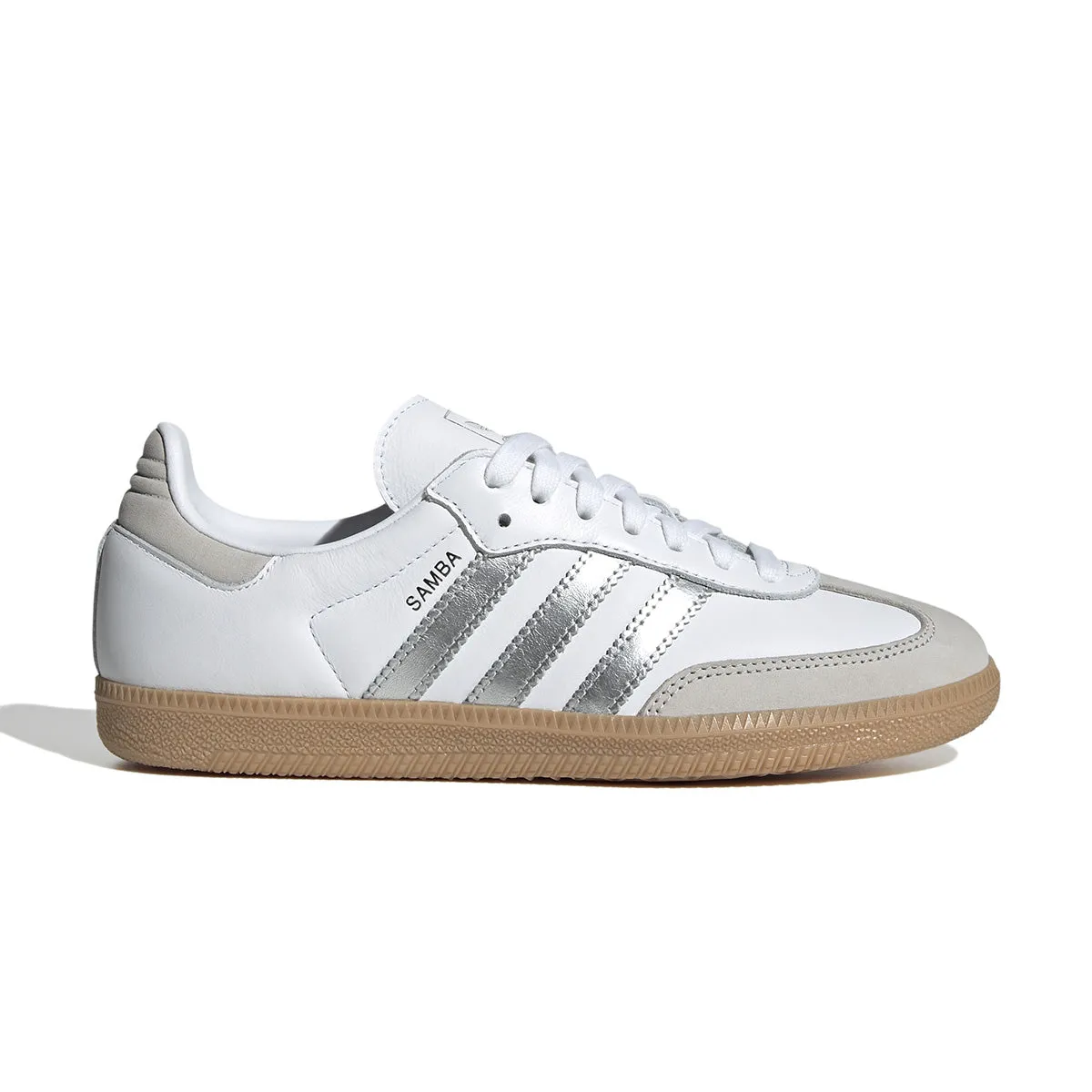 hook - and - loop closure Wmns Samba OG 'Cloud White Silver Metallic'