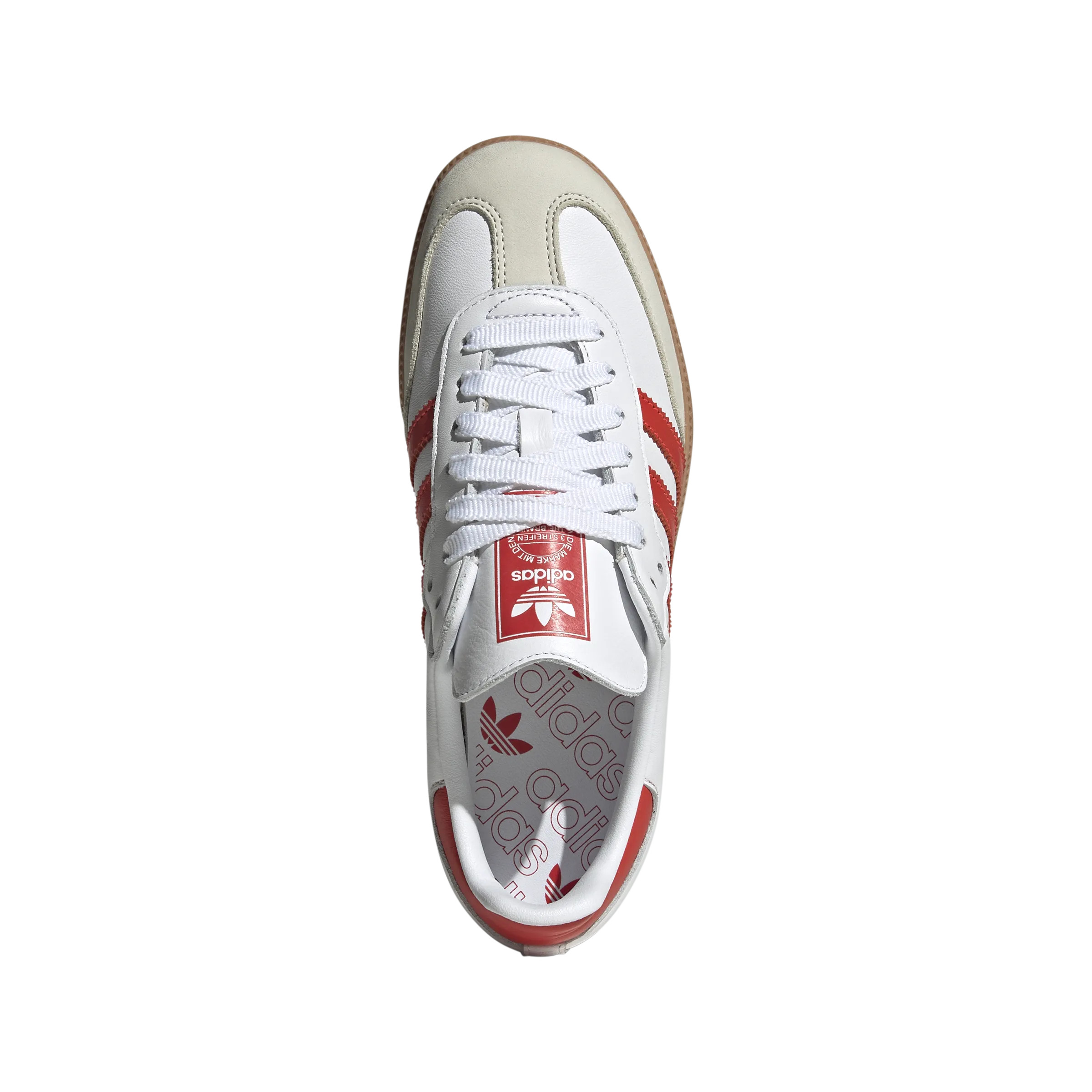Wmns Samba OG 'Cloud White Solar Red' casual dressers