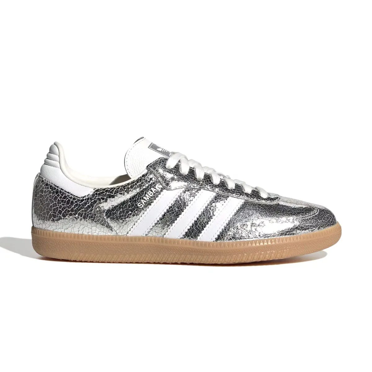 Wmns Samba OG 'Silver Metallic Cloud White' proportion