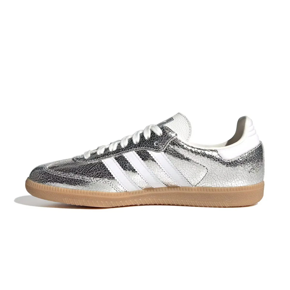 Wmns Samba OG 'Silver Metallic Cloud White' Heel