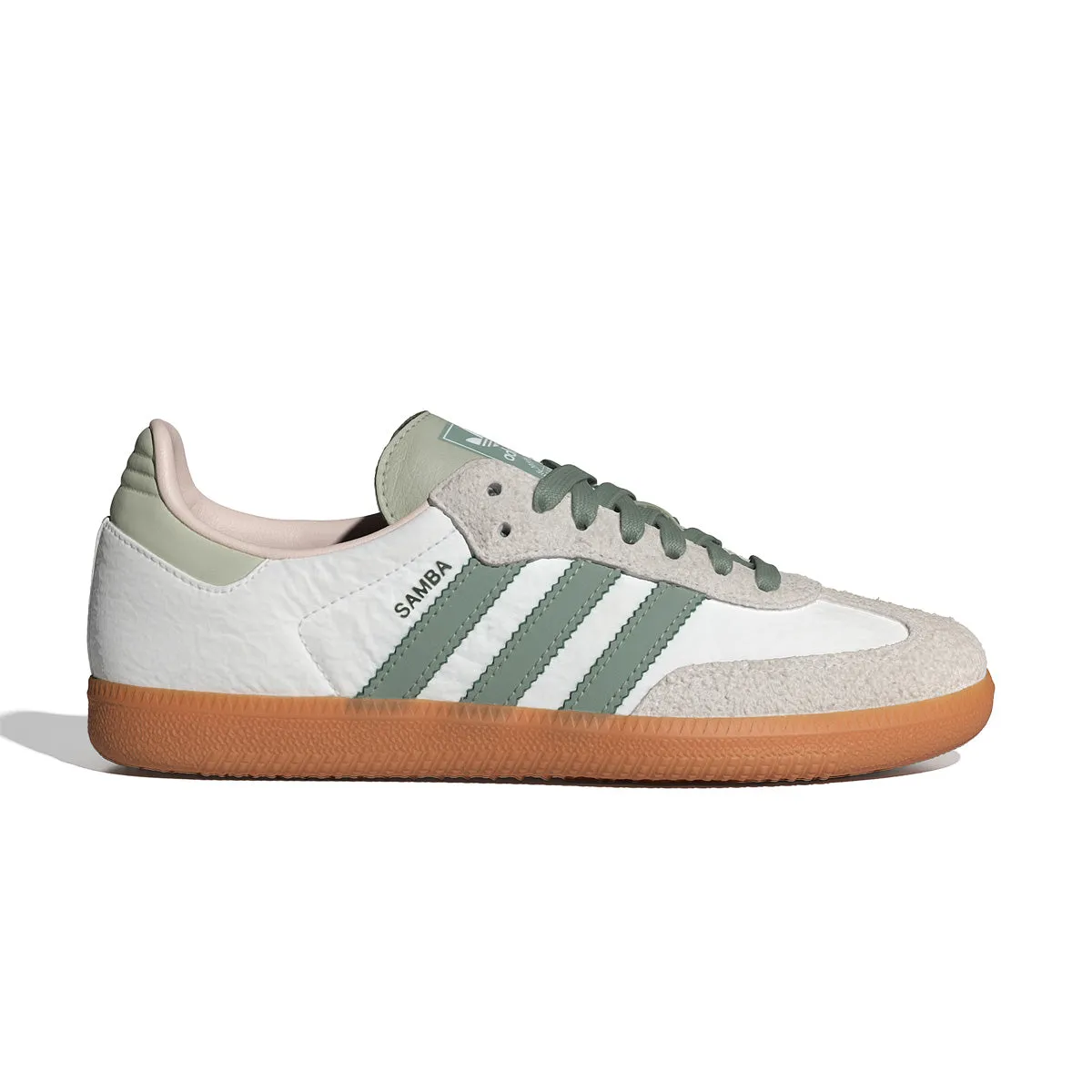 Stretchy Material Wmns Samba OG 'White Silver Green'