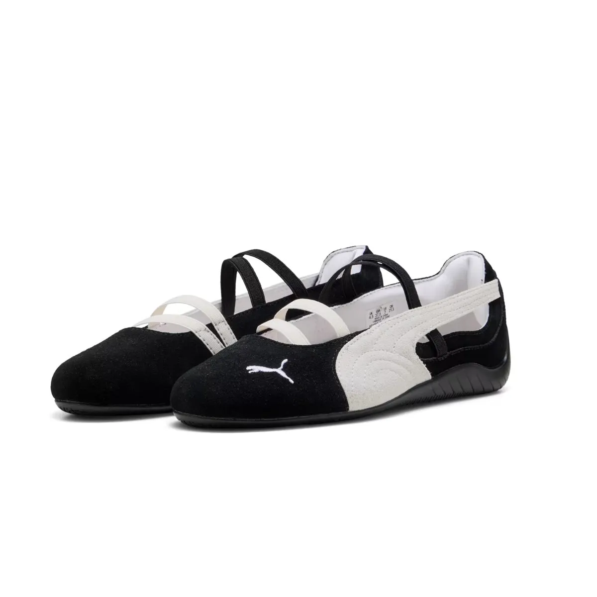 Casual Ease Layered sole Wmns Speedcat Ballet Suede 'PUMA Black'