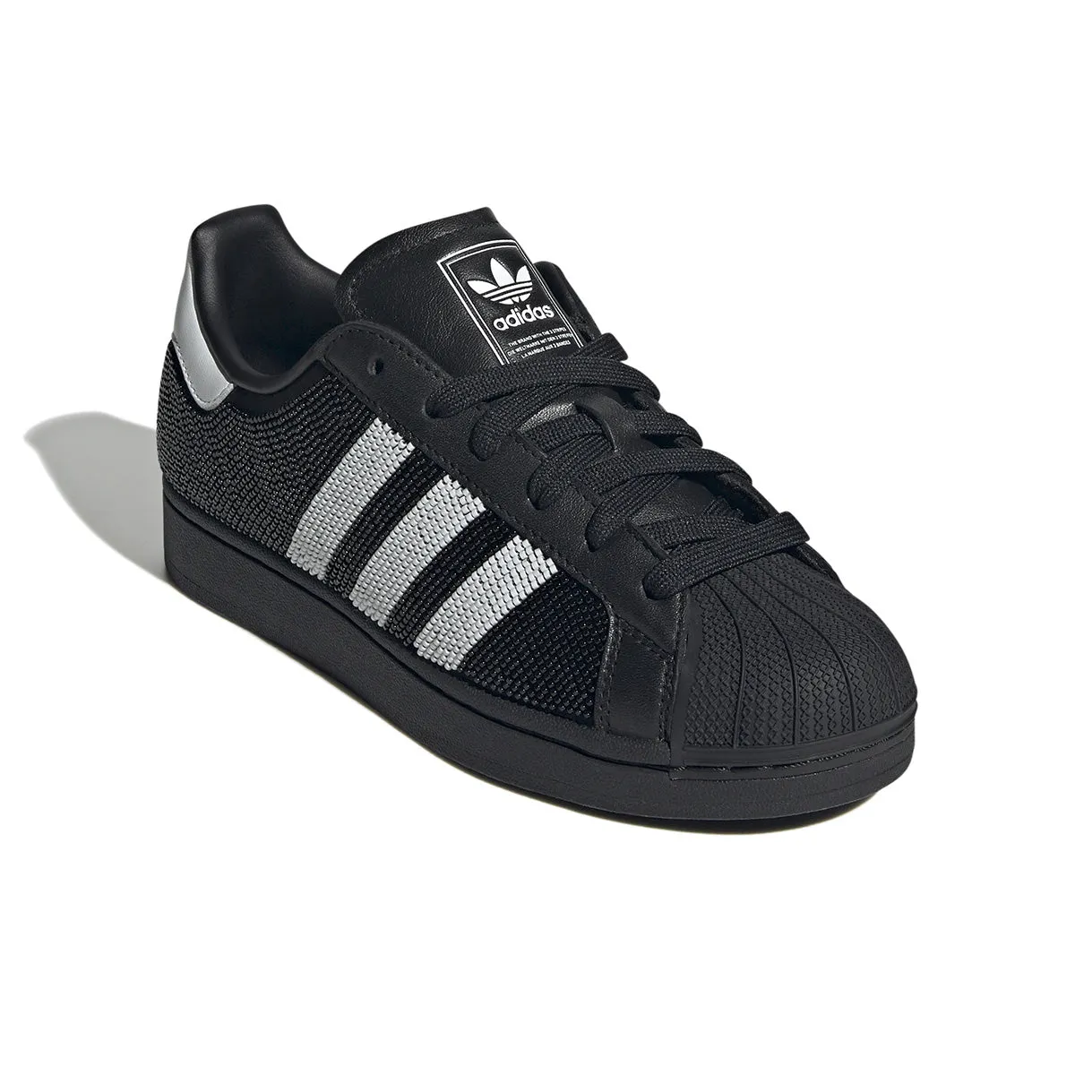 athletes' Green Wmns Superstar 'Beads Black White'