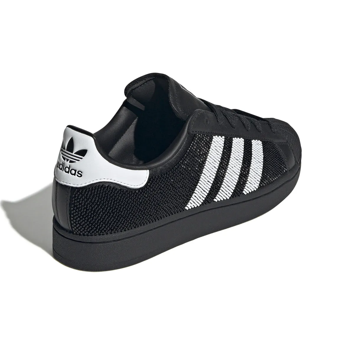 Wmns Superstar 'Beads Black White' largest Round Toe