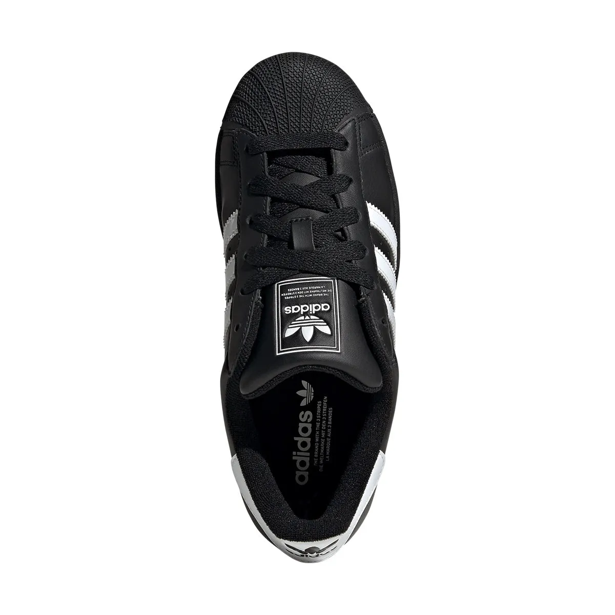 side - vents Wmns Superstar II  'Core Black White'