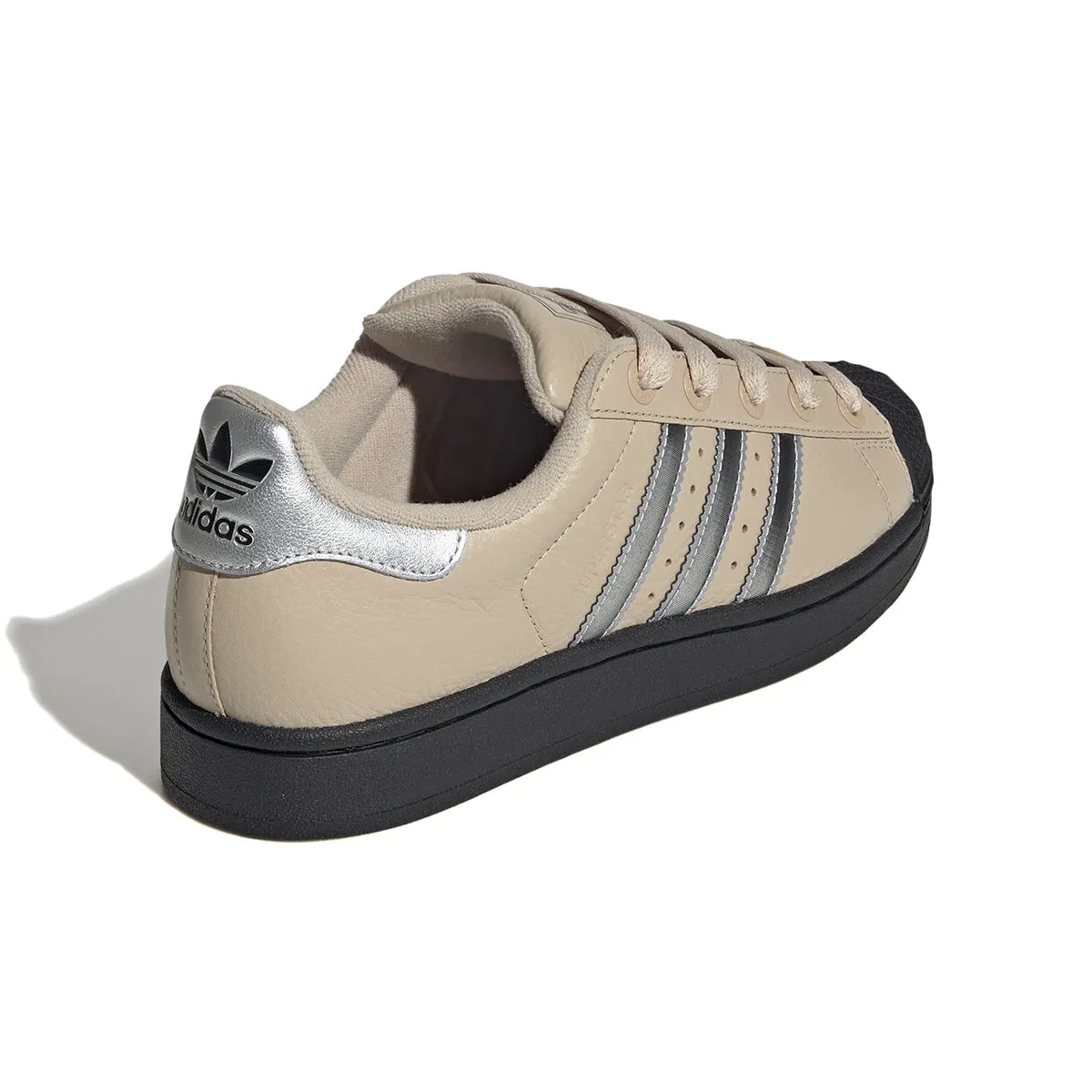 Wmns Superstar II 'Stone Khaki Silver Metallic' non - slip user Regular Fit