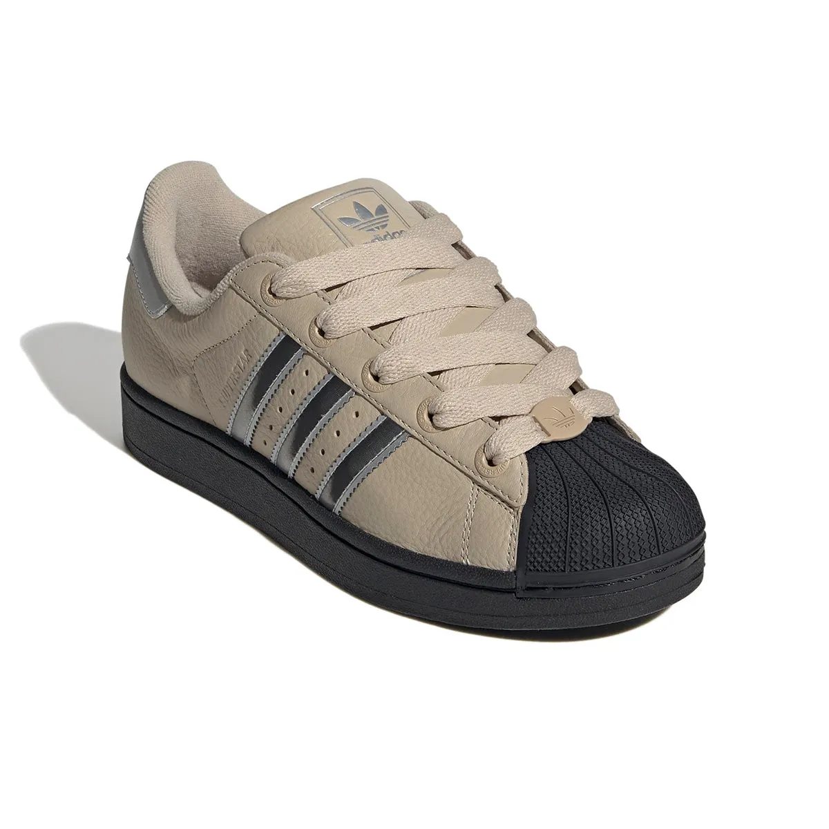 Trend-setting Wmns Superstar II 'Stone Khaki Silver Metallic'
