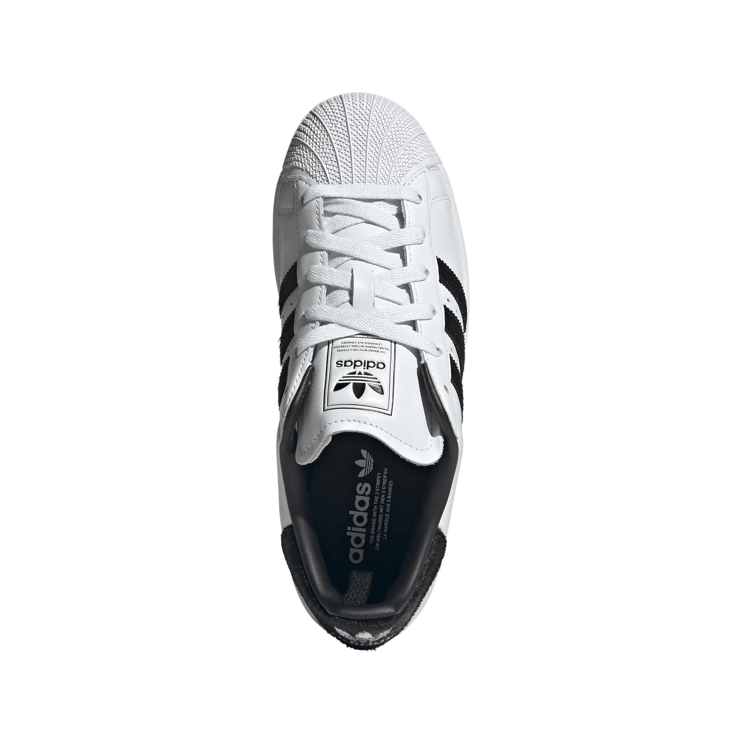 Wmns Superstar II 'White Black Pony' hikers - specific features