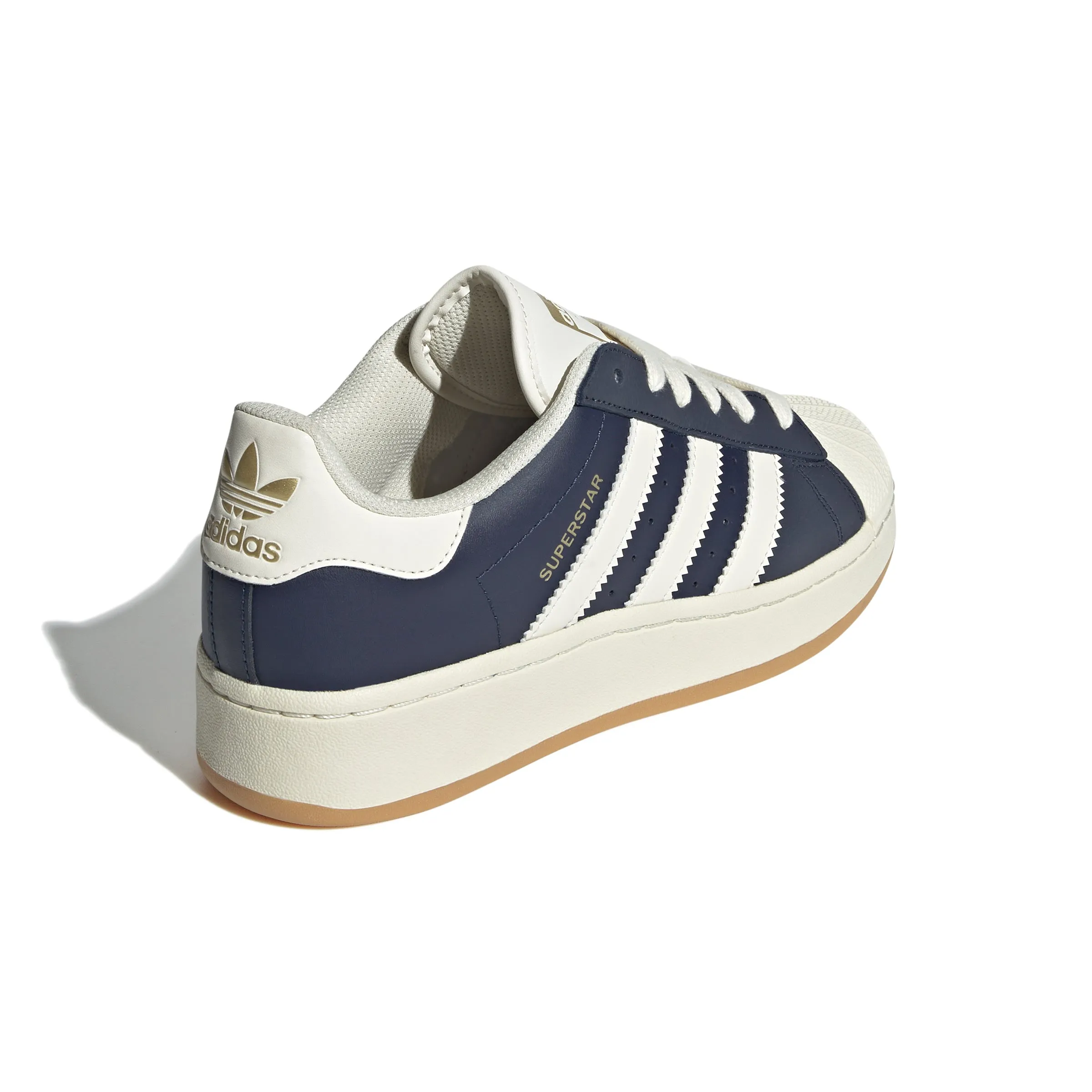 all - terrain tennis - style Wmns Superstar XLG 'Night Indigo Cream White'
