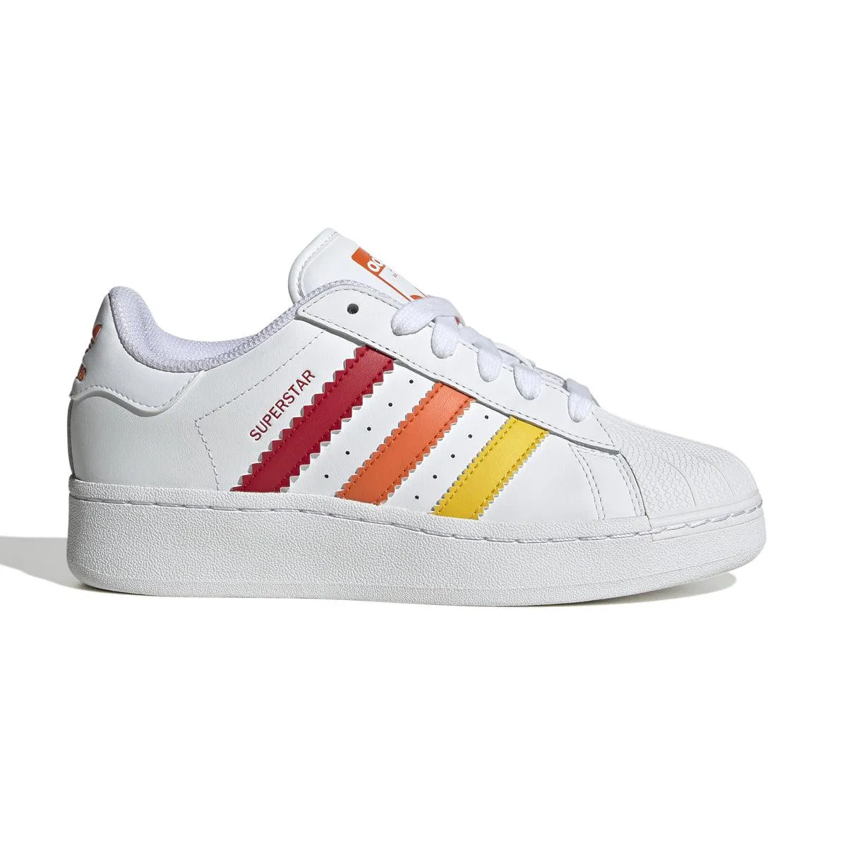 Glam silhouette Wmns Superstar XLG 'White Multi-Color'
