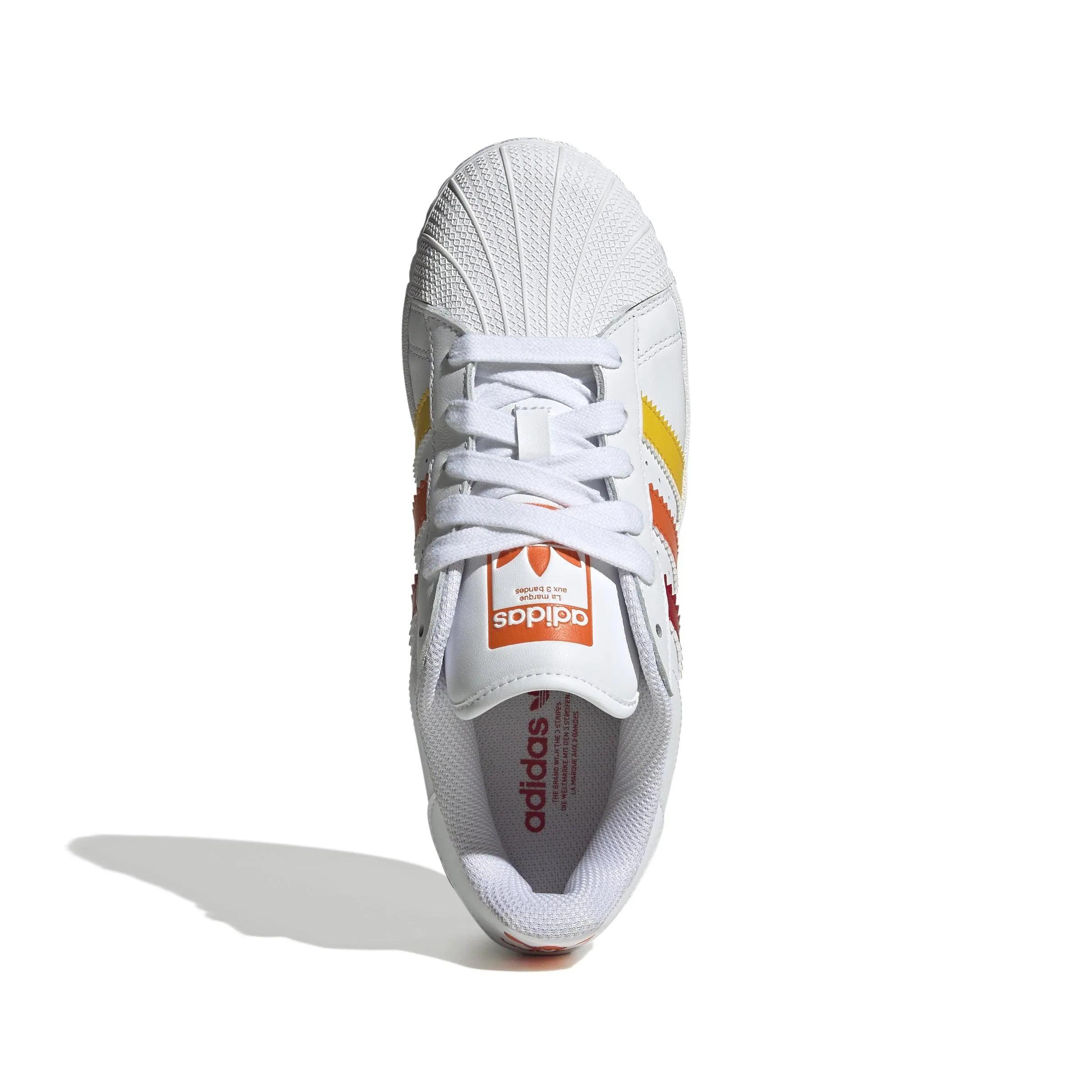 Wmns Superstar XLG 'White Multi-Color' strap - type zip - type