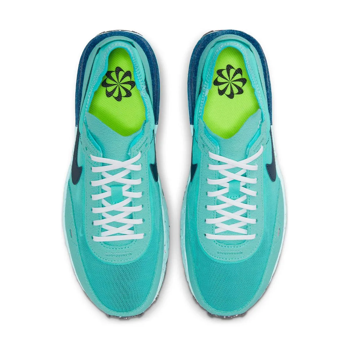 Classy silhouette Wmns Waffle One Crater 'Turquoise'