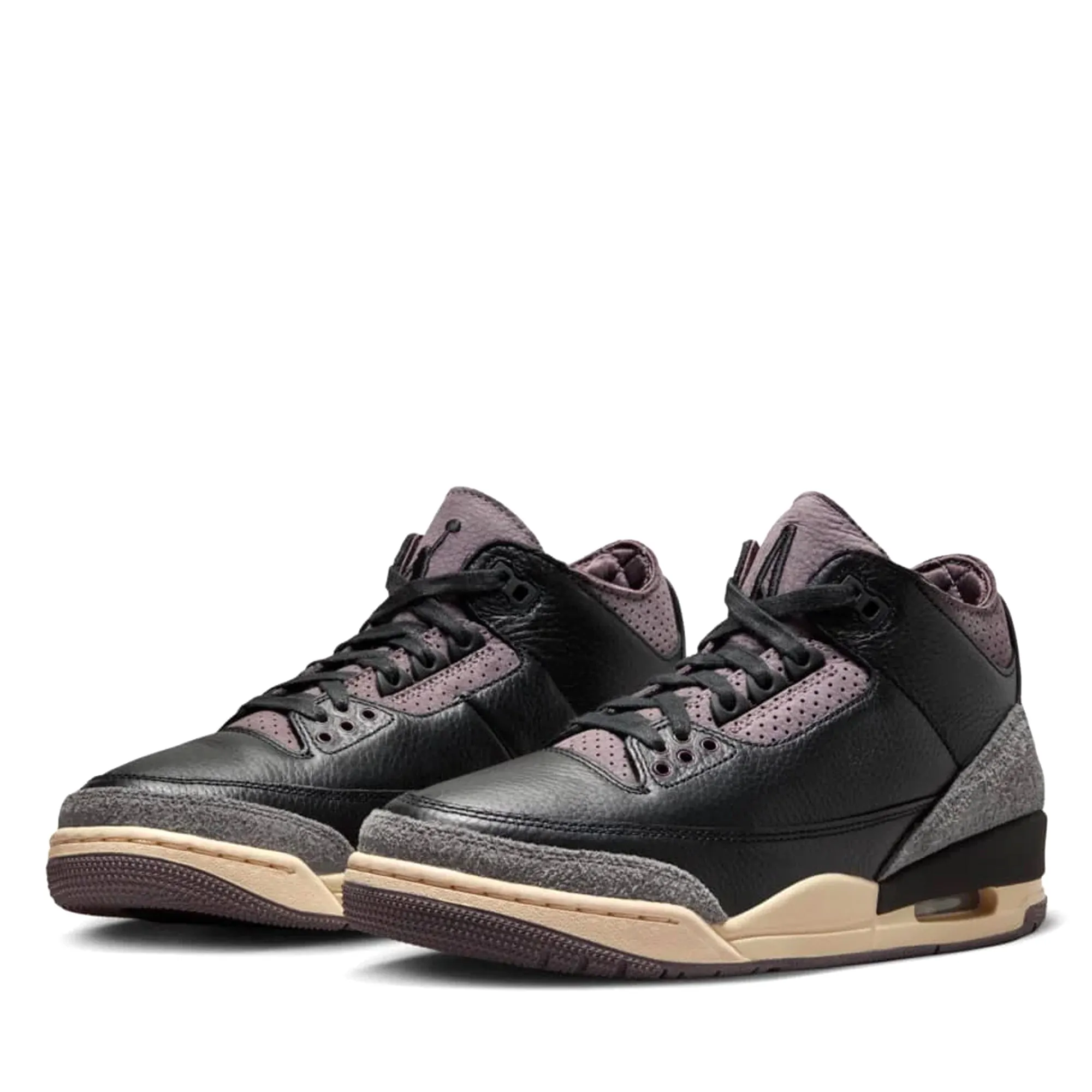 Agility Control Women's A Ma Mani??re x Air Jordan 3 Retro - Black/Violet Ore